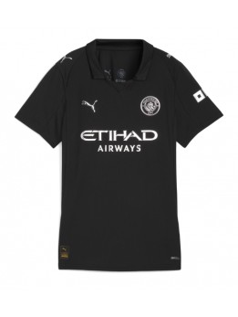 Billige Manchester City Bortedrakt Dame 2025-26 Kortermet